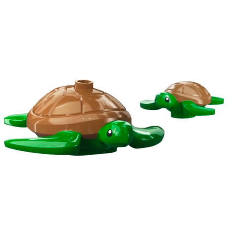 【台中翔智積木】LEGO 樂高 城市系列 60377 大海龜 小海龜