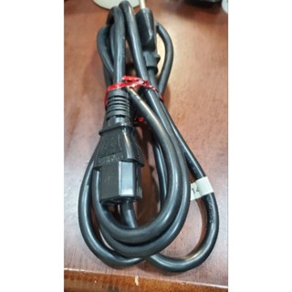 二手 電源延長線3孔3叉-品字 1.7米 10A125V 粗線 公對母 電腦 主機 螢幕電源線 家電 電源供應線