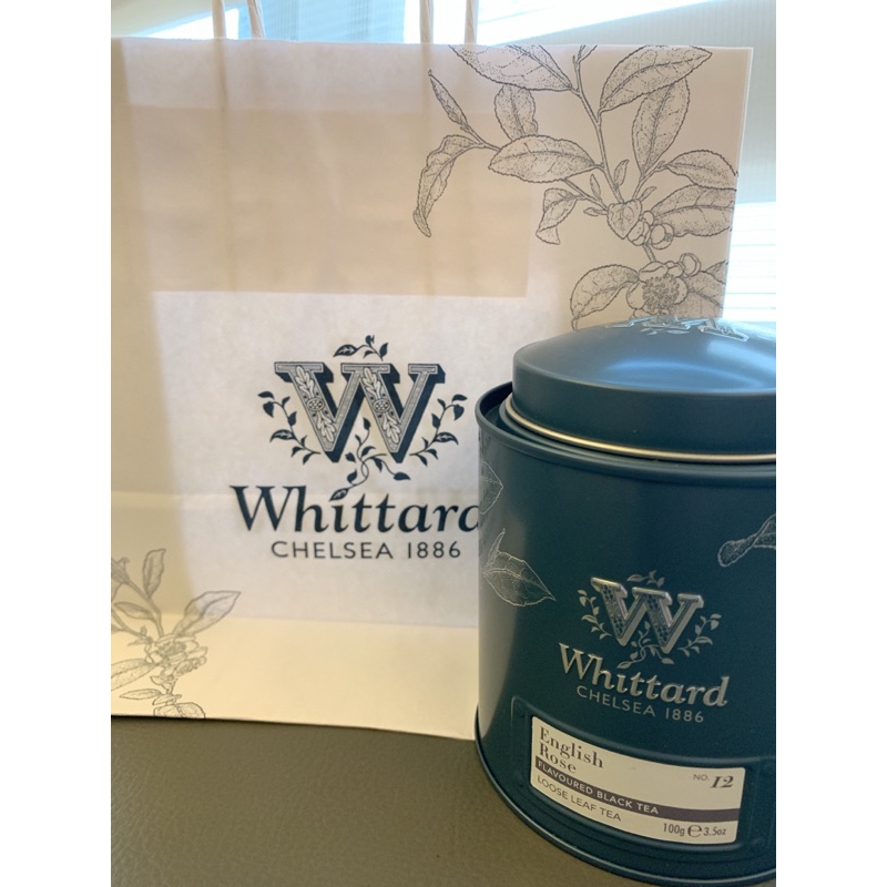 英國🇬🇧購入Whittard 英國玫瑰‼️現貨（附紙袋）‼️ 100g罐裝