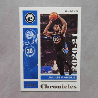 【正版】 2020-21 NBA 尼克 Julius Randle 蘭德爾 Chronicles NO.12