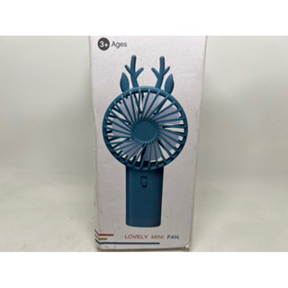 小鹿動物造型便攜式手持風扇/隨身風扇/小風扇/USB充電