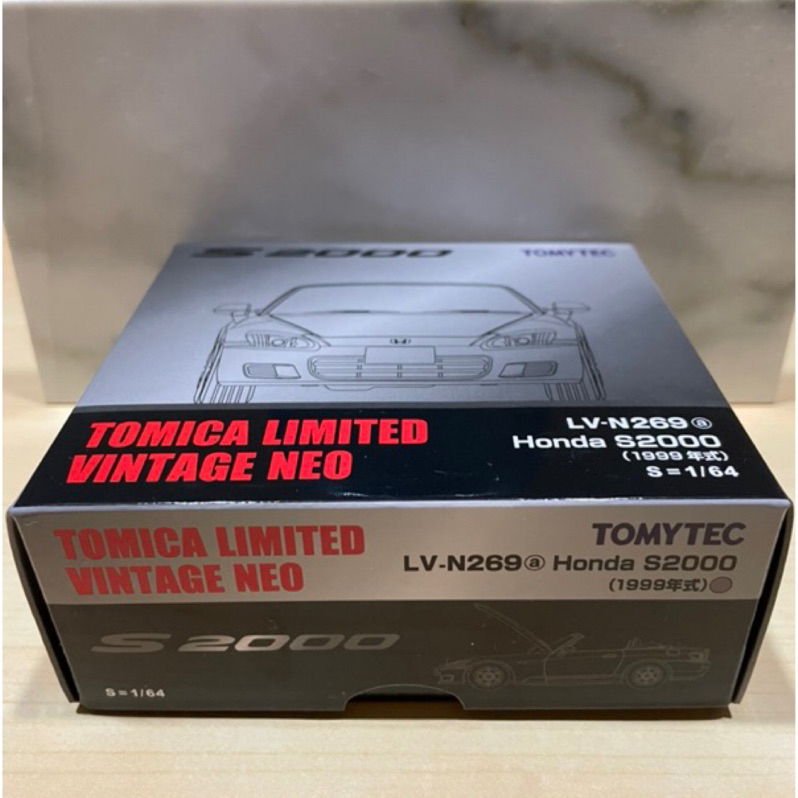 Tomica Tomytec TLV-N269a Honda S2000 灰 頭文字D
