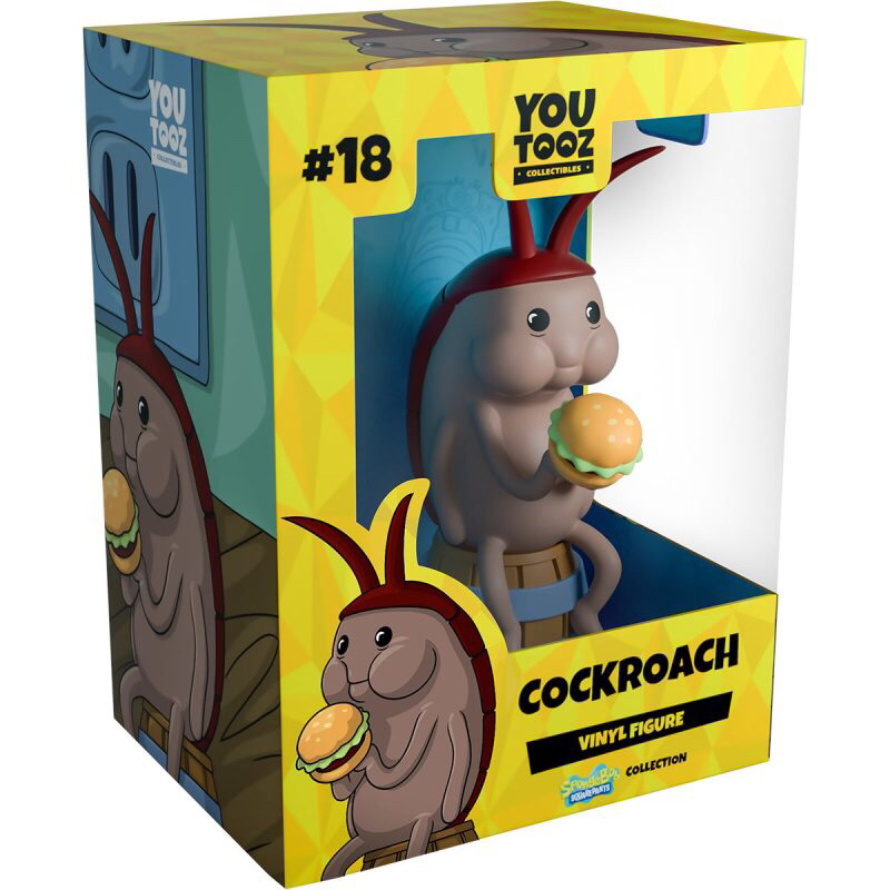 【預購】（已結單）海綿寶寶 蟑螂公仔 搪膠玩具 SpongeBob SquarePants Cockroach