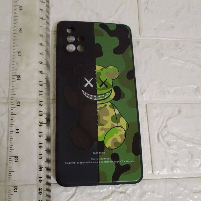 全新 現貨 SAMSUNG Galaxy A71 4G 手機殼 手機 保護 殼 套 包 惡魔 熊 黑暗 迷彩 軍綠 小熊