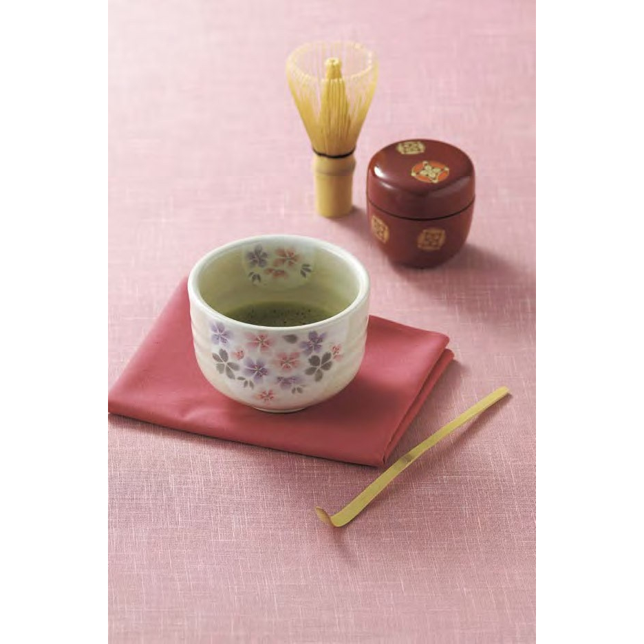 ❗️現貨❗️《初心》 | 日本製 美濃燒 丸好作 雙色櫻花 抹茶碗