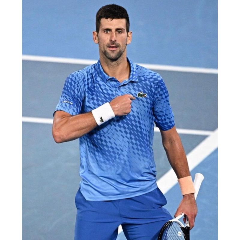 Lacoste Sport 稀有款現貨 Novak Melbourne 2023 Djokovic 澳網十冠戰袍