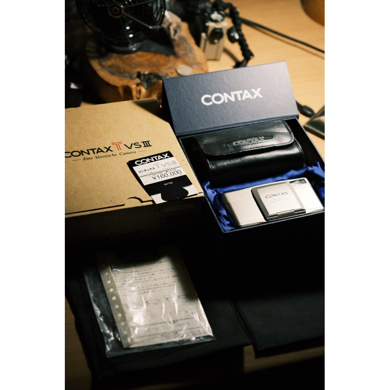 Contax TVS III 盒裝完整 傻瓜相機 底片隨身機