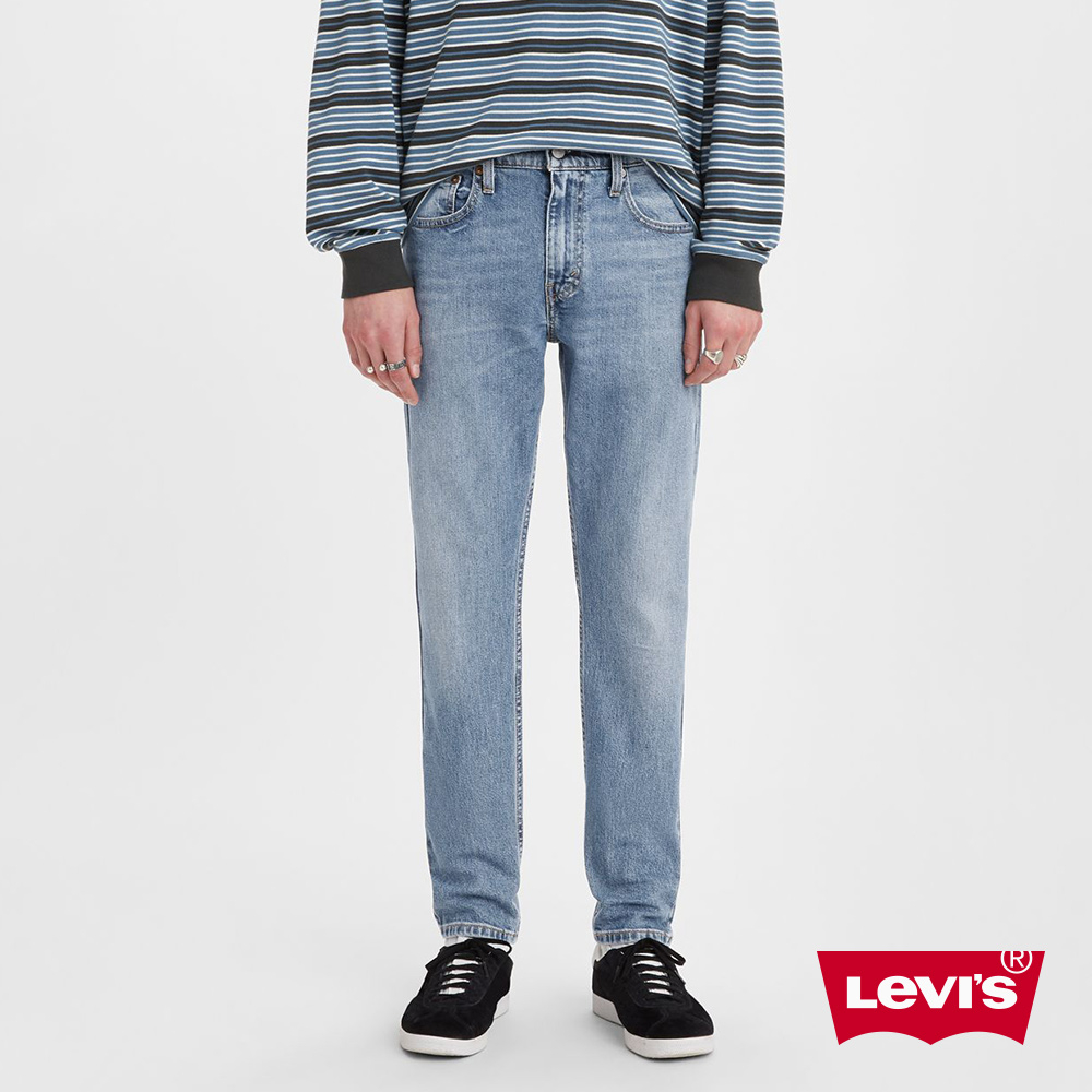 Levis 男款 牛仔褲 512 上寬下窄 修身窄管 精工中藍染石洗 彈性布料 28833-1152