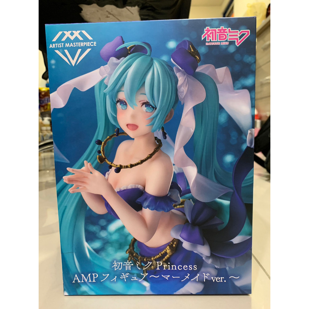 ✦日版 全新未拆✦ TAITO AMP PRINCESS 初音未來 美人魚ver.