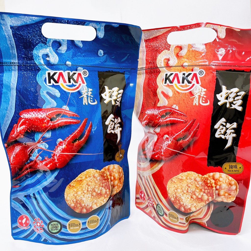 《番薯先生》KAKA 醬燒蝦餅 原味/辣味 80g 大容量分享包 卡卡食品 蝦餅
