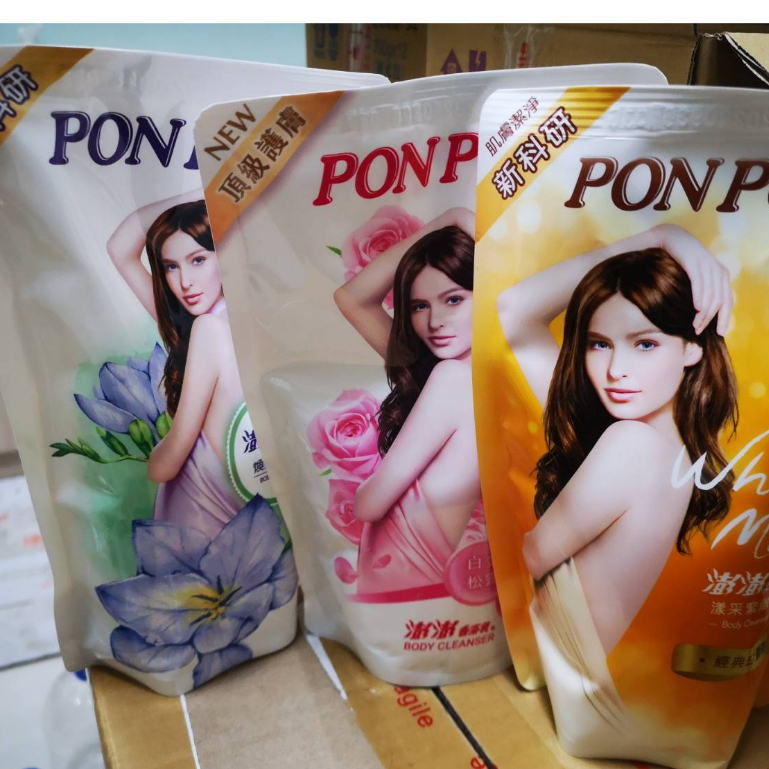 澎澎沐浴乳 澎澎 PonPon   700g 補充包