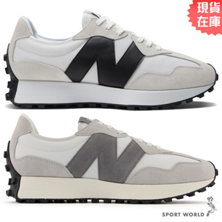 New Balance 327 男鞋 女鞋 休閒鞋 海鹽黑/芝麻牛奶【運動世界】MS327CWB/MS327WE