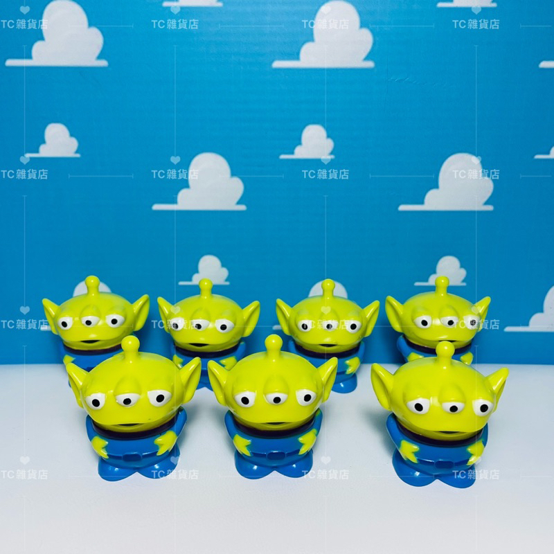*TC雜貨店* 現貨 一套2個 三眼怪+暴暴龍 Toy Story 三眼怪 暴暴龍 公仔 擺件擺飾 扭蛋 a21