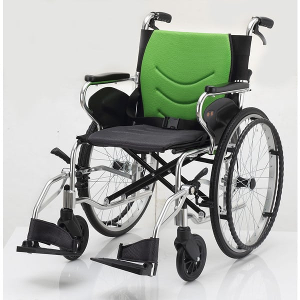 輪椅 均佳JW-450 鋁合金輪椅-掀腳型(大輪)