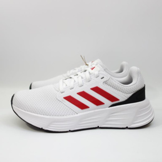 [麥修斯]ADIDAS GALAXY 6 M HP2428 運動鞋 慢跑鞋 愛迪達 舒適 輕量 白紅 男款