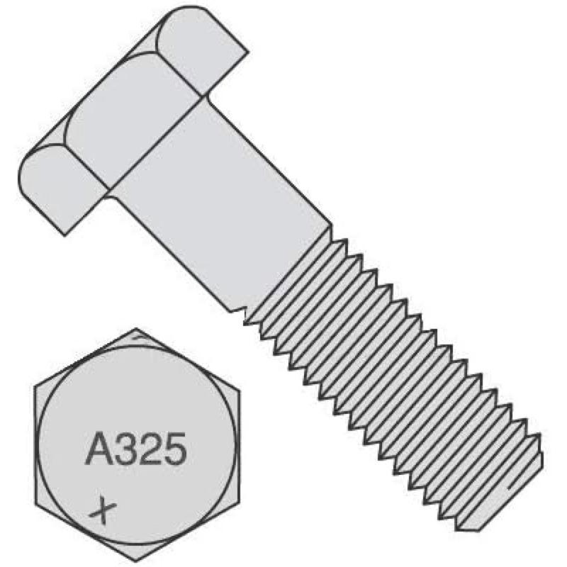 A325高張力六角螺絲 H型鋼 鋼構螺絲  六角鋼帽