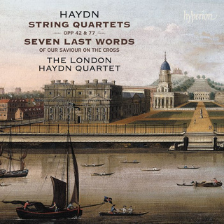 海頓 弦樂四重奏 基督最的後七言 Haydn String Quartets Op 42 Op 77 CDA684102