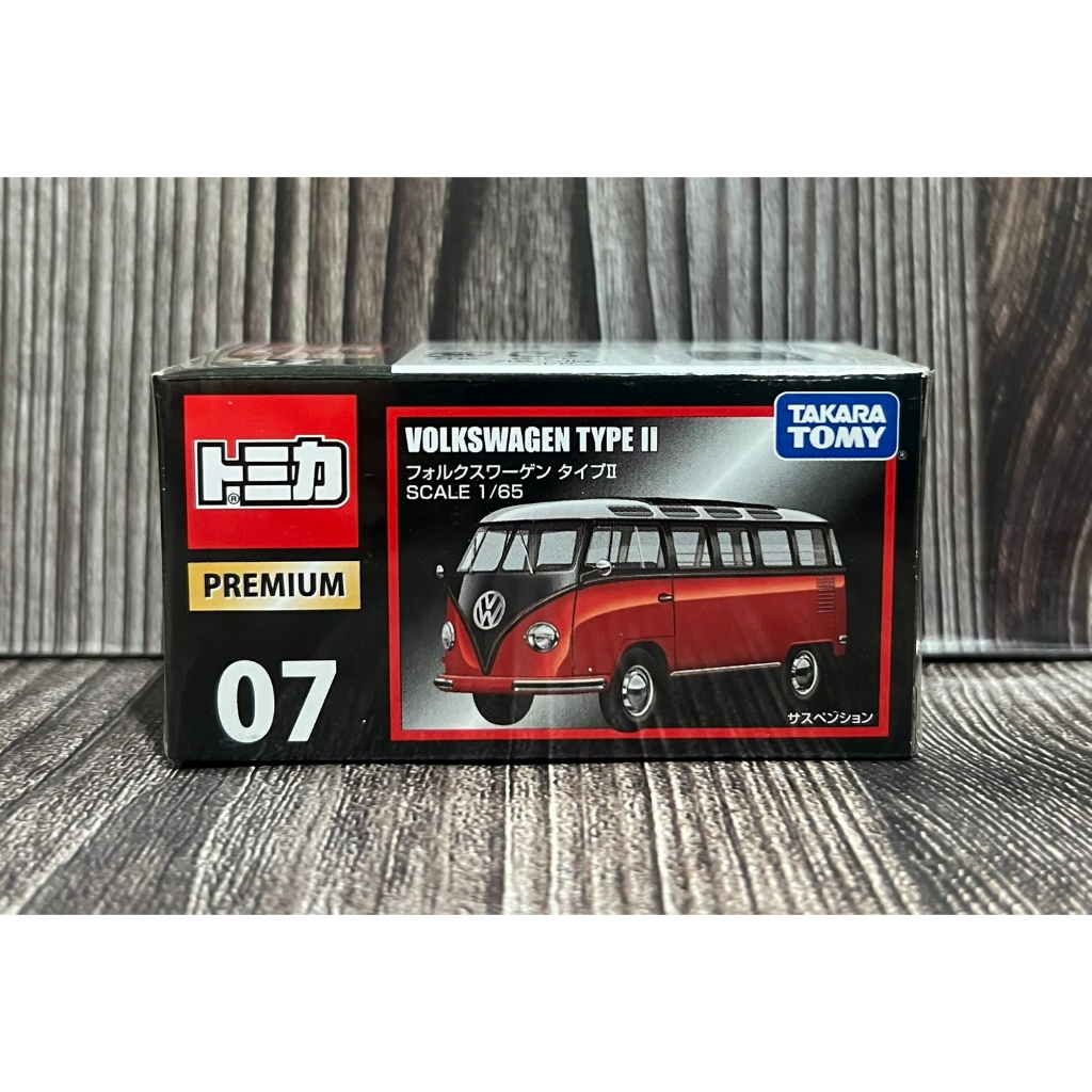 《GTS》TOMICA 多美小汽車 PREMIUM 黑盒 NO07 福斯 TYPE2 824305