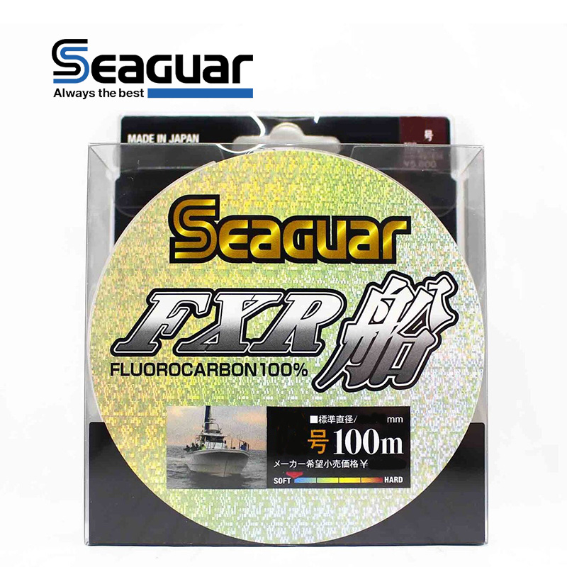 【摸魚高手】SEAGUAR FXR船 100m 碳纖維線 卡夢線 前導線 子線