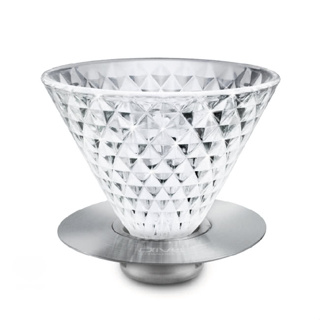 【Driver】鑽石濾杯2-4cup《拾光玻璃》耐熱玻璃 玻璃濾杯 咖啡器皿
