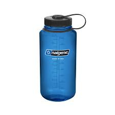 ▲拾山世紀-黎陽▲【Nalgene】寬嘴水壺1000C.C/登山健行水瓶/兒童水壺-灰藍色2178-2024