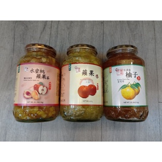 （超低價）韓國 韓味不二 生黃金柚子茶/蘋果茶/水蜜桃蘋果茶
