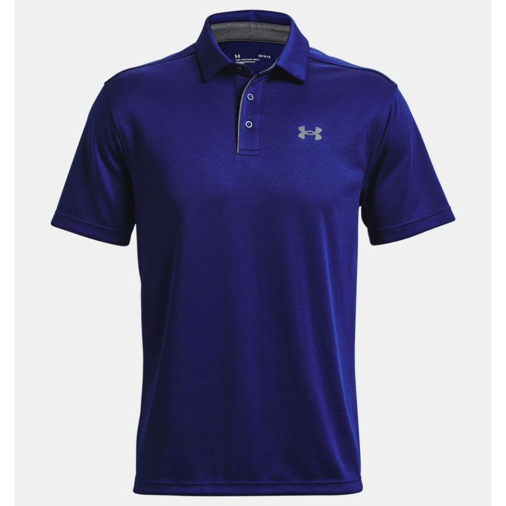 UNDER ARMOUR UA 男 Tech 短POLO 寶藍 1290140-456
