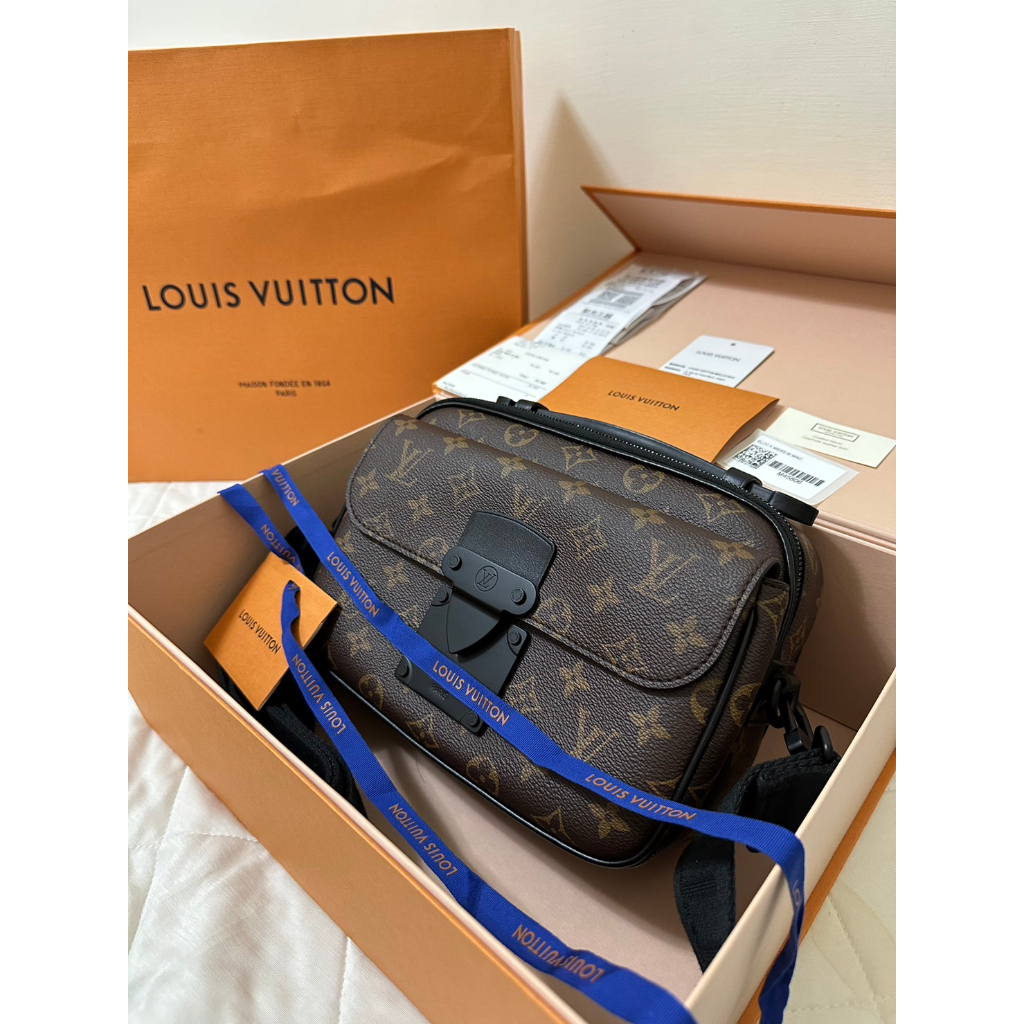 LOUIS VUITTON S LOCK 郵差包(M45806)路易威登