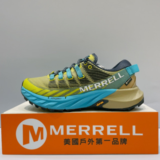 MERRELL AGILITY PEAK 4 GORE-TEX 女生 拚色 防水 越野 運動 慢跑鞋 ML067538