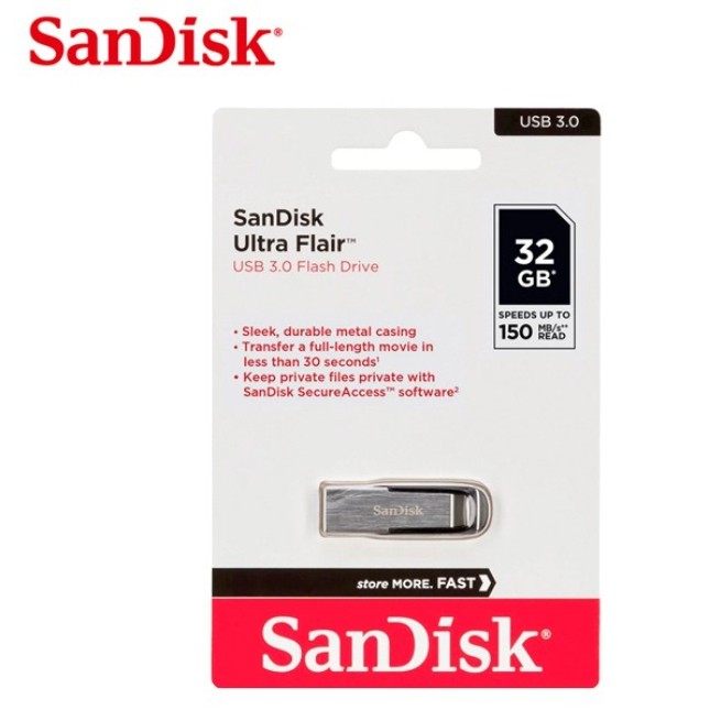 SanDisk 16GB 32GB 64GB Ultra Flair CZ73 USB3.0 高速隨身碟 150MB/s