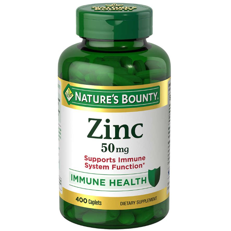 🚀現貨🔥自然之寶 Nature's Bounty 鋅 zinc  50 毫克，400 粒 效期2025/12