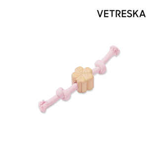 未卡 櫻花造型 犬用繩結玩具 狗玩具 狗用 拉扯玩具 磨牙玩具 寵物玩具 繩結 狗咬繩 Vetreska