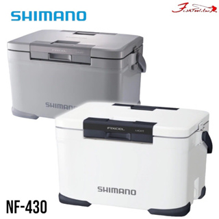 《SHIMANO》22 NF-430 30L 白色/灰色冰箱 露營 釣魚 保冷箱 中壢鴻海釣具館