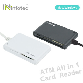 【現貨】infotec IC103 ATM多合一記憶卡晶片讀卡機 微軟/蘋果皆支援 國家報稅 IC晶片讀卡機