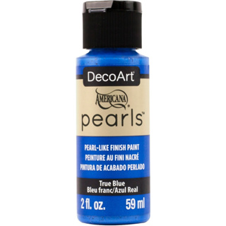 DecoArt 正藍色 True Blue 59 ml Americana Pearls 珍珠顏料 - DAPO36