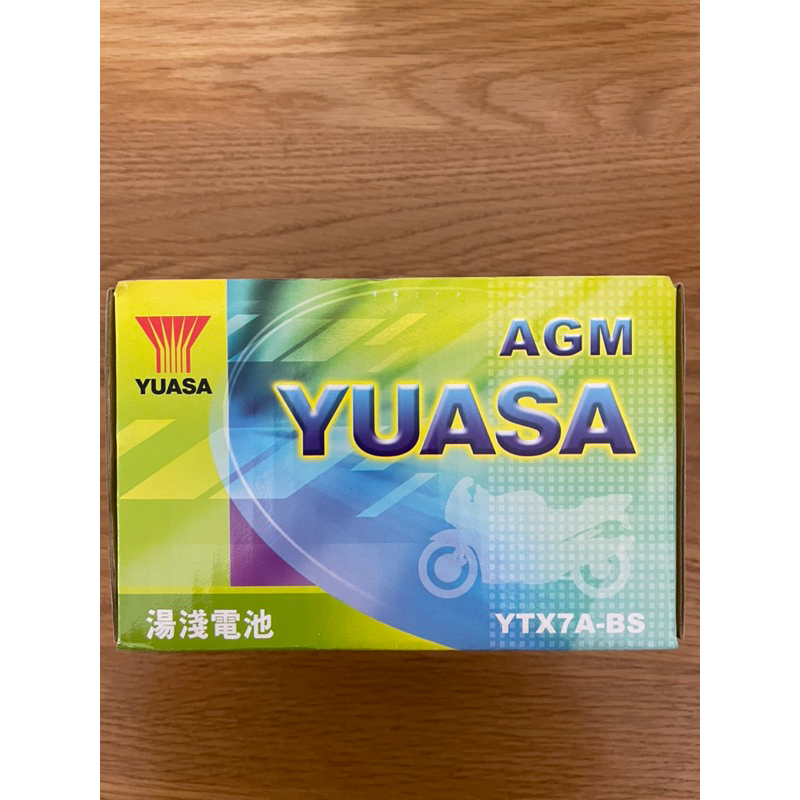 YTX7A-BS YUASA湯淺 正廠現貨 電池7號