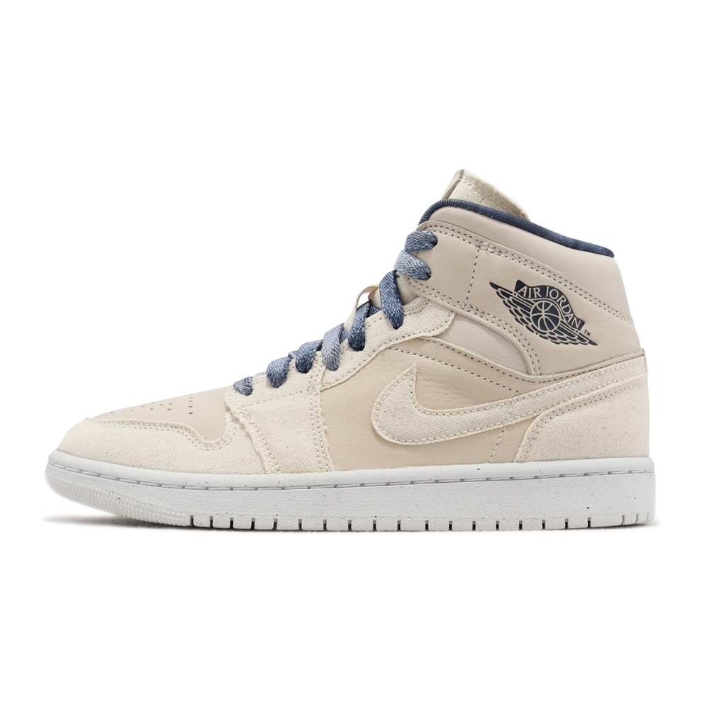 NIKE W Air Jordan 1 Mid SE 休閒鞋 女鞋 奶油白 DM9126104