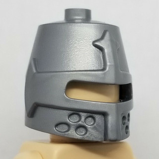 <樂高人偶小舖>正版LEGO 頭盔1 平光銀色(非金屬銀) 水桶盔 89520 城堡 士兵 不含人偶頭 配件