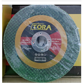 【雙子星五金】TORA切斷砂輪片 綠色 雙網 4"X1.2mm 16mm TS認證 (25入)網狀砂輪 4"切斷片切割片