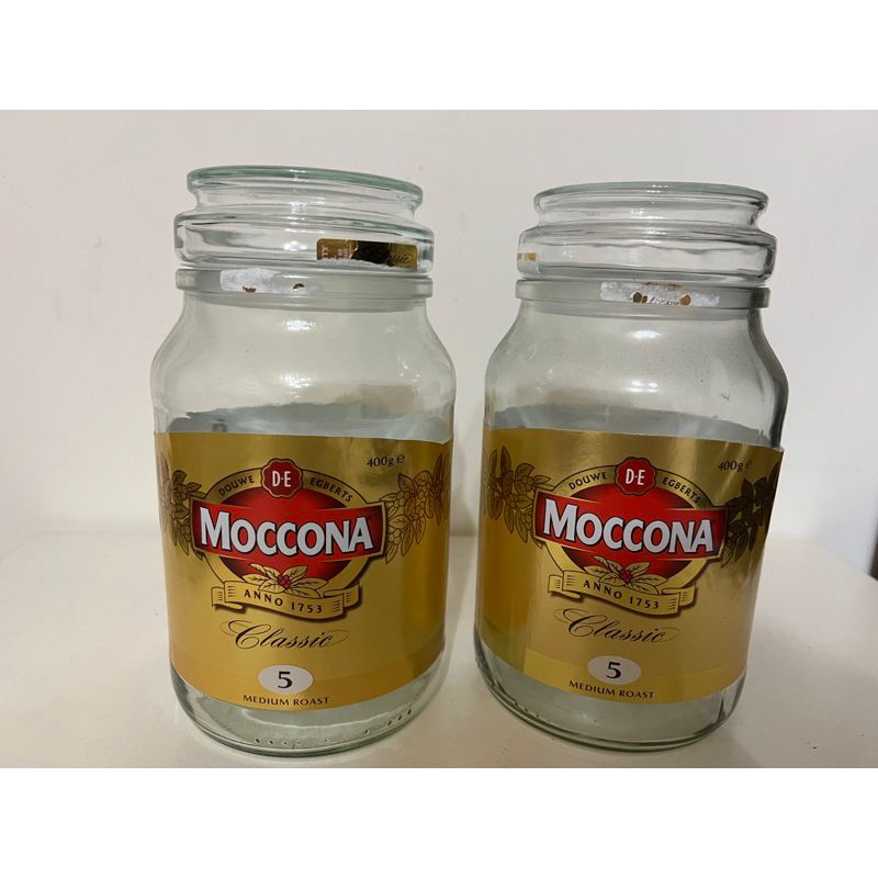 moccona玻璃空罐、玻璃罐【400g咖啡罐】