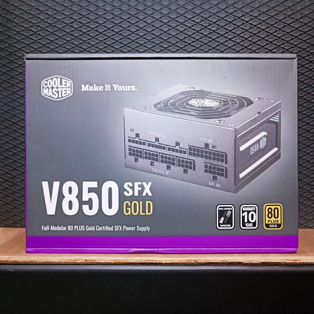 【CoolerMaster 酷碼】V850 SFX GOLD 850W 80Plus金牌全模組電源供應器 黑色 itx