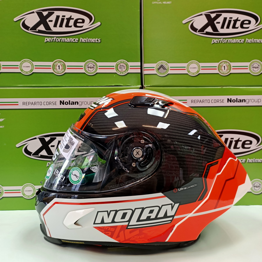 NOLAN X-Lite  X803RS  碳纖維  大尾翼 賽道帽 RINS