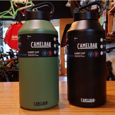CAMELBAK 2000ml(濃黑款) Carry cap 日用保冰/溫水瓶(保溫瓶/保溫水壺)