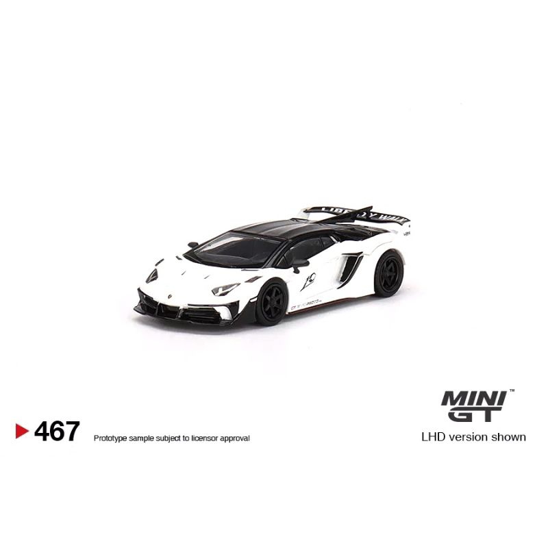 MINI GT 1/64 LB☆WORKS Lamborghini Huracán GT Arancio Borealis - RHD - Tiny  微影