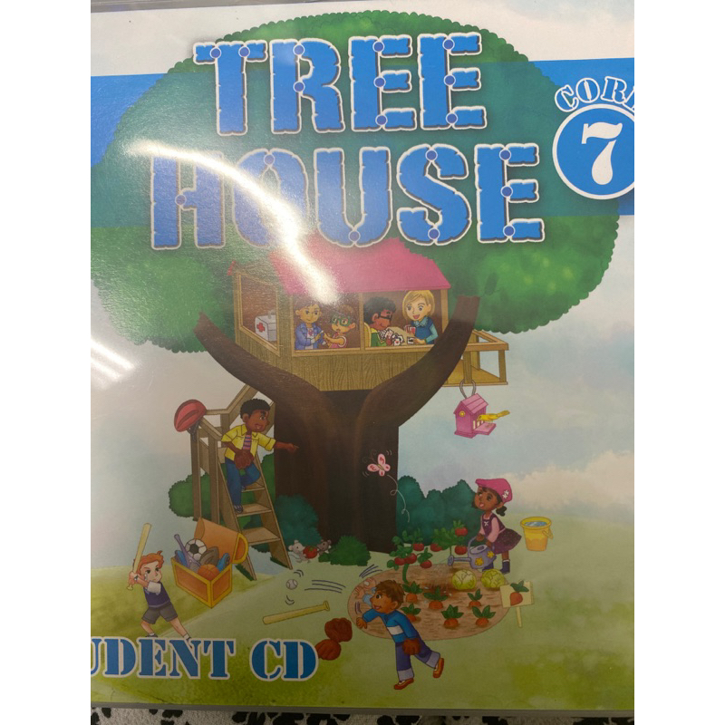 何嘉仁tree house 6，7。英文課外讀物＆貼紙