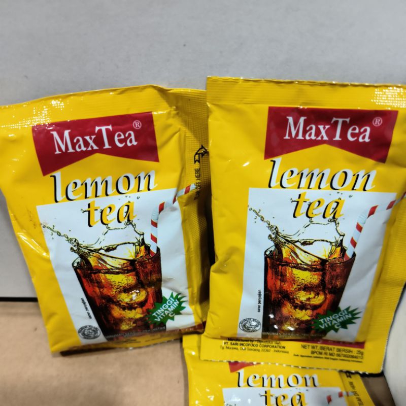 散裝酖小包販售 額滿免運附發票-熱銷熱賣 印尼 MaxTea Lemon Tea 檸檬紅茶 檸檬茶 紅茶 奶茶