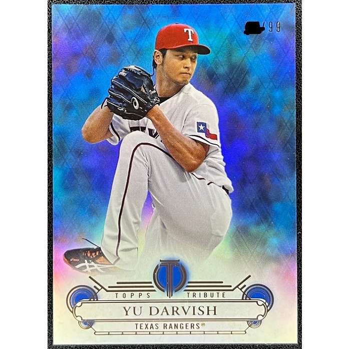 MLB 球員卡 達比修有 Yu Darvish 2014 Topps Tribute Blue 限量99