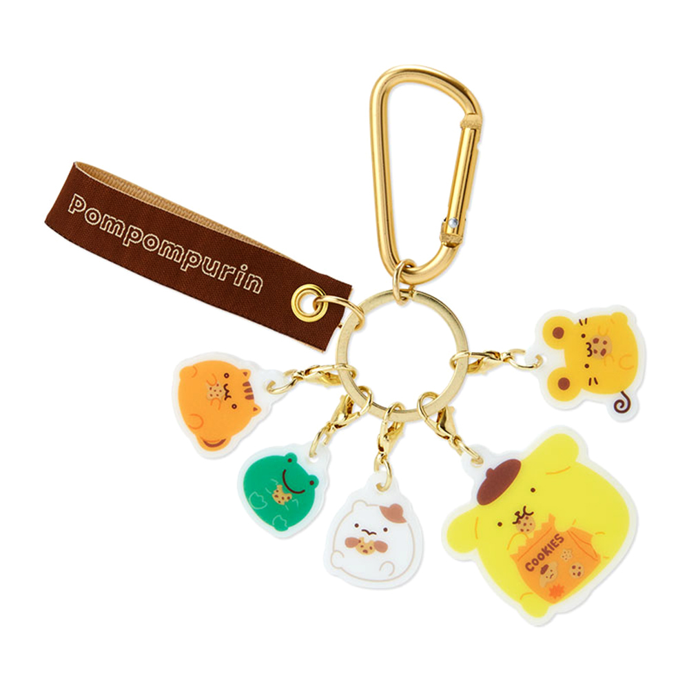Sanrio 三麗鷗 布丁狗生日系列 造型鑰匙圈 布丁狗&好朋友 圓滾滾 736554