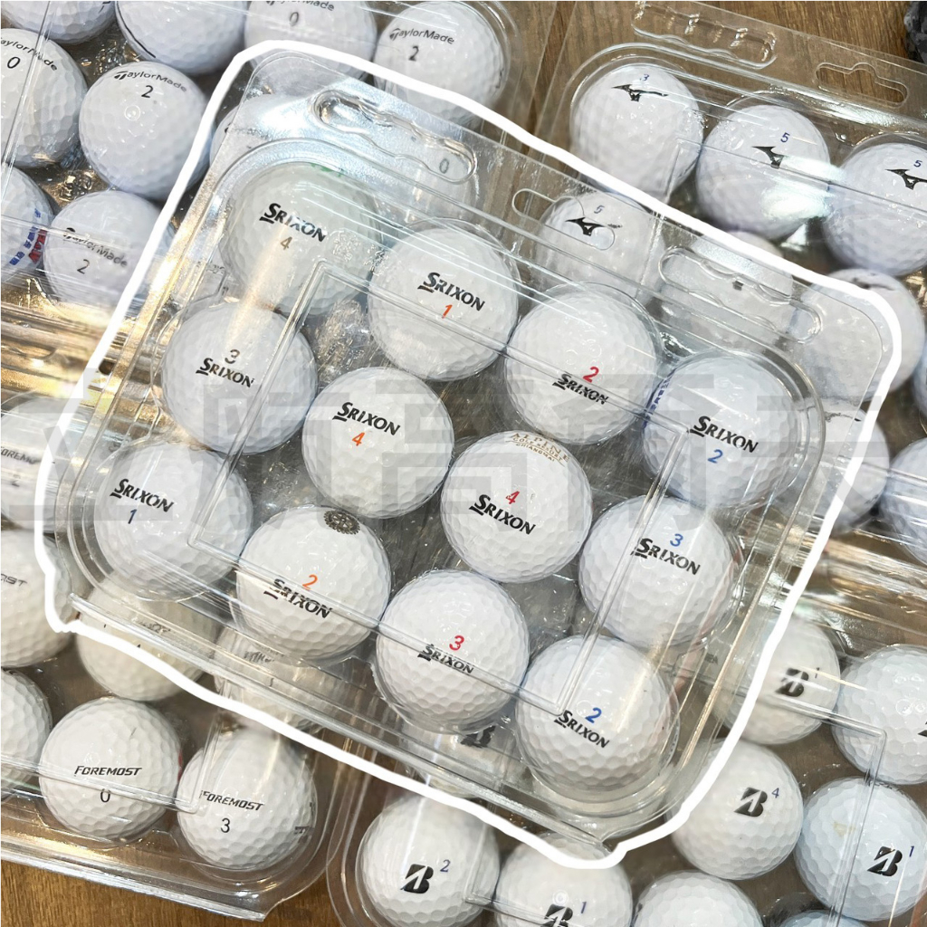 ＊立航高爾夫＊8成新中古球 各廠牌(12/DZ)盒裝  中古球 滷蛋球 高爾夫球 現貨