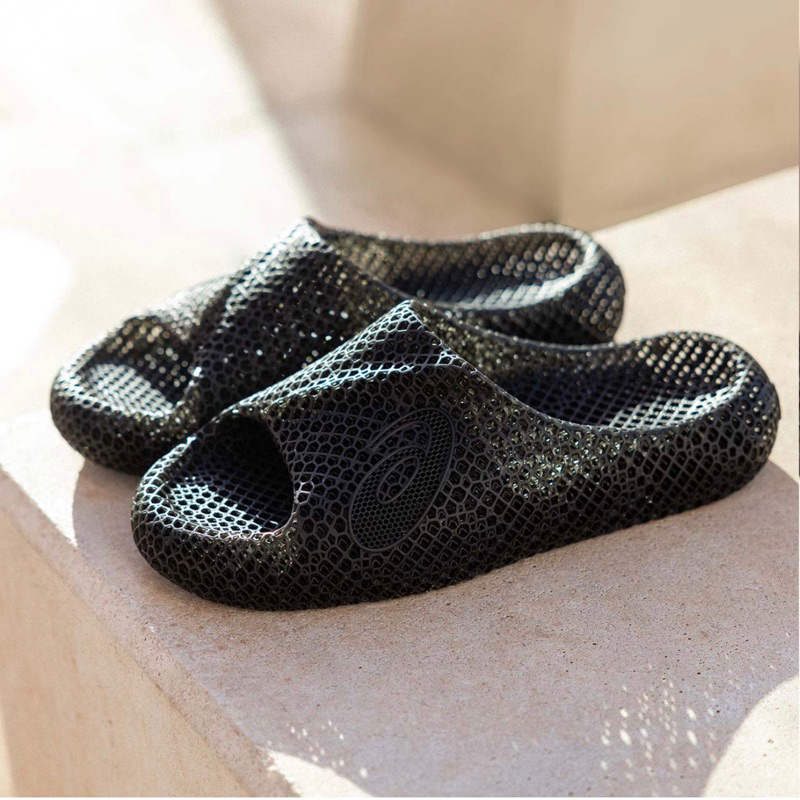 全新現貨台灣公司貨附發票ASICS亞瑟士ACTIBREEZE 3D SANDAL立體恢復拖鞋黑色S.L號之前被惡意不取貨